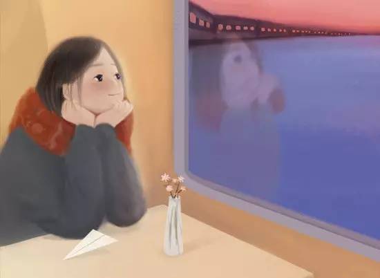 我们就一起坐着，什么也都不用说